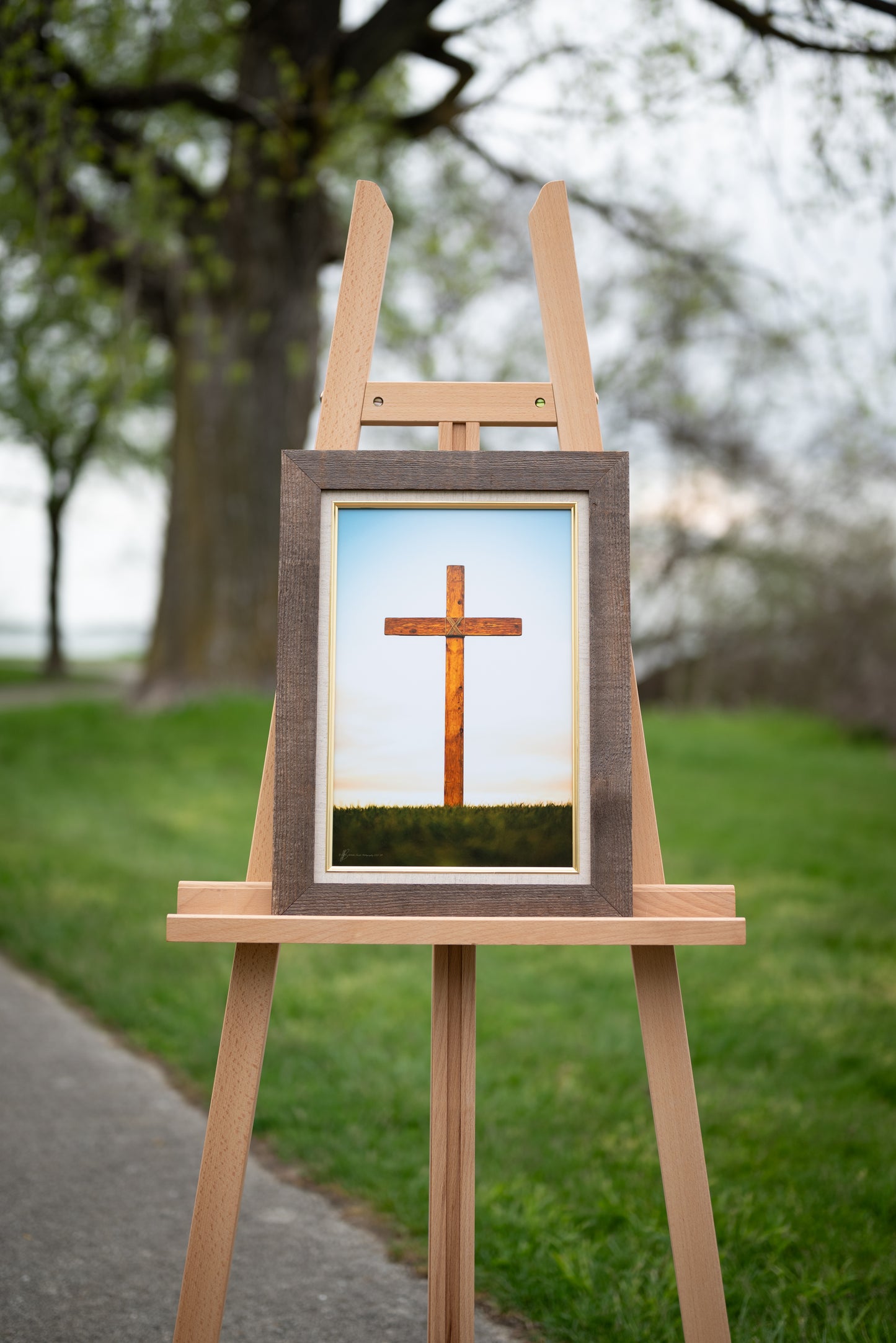 The Cross Barnwood Frame