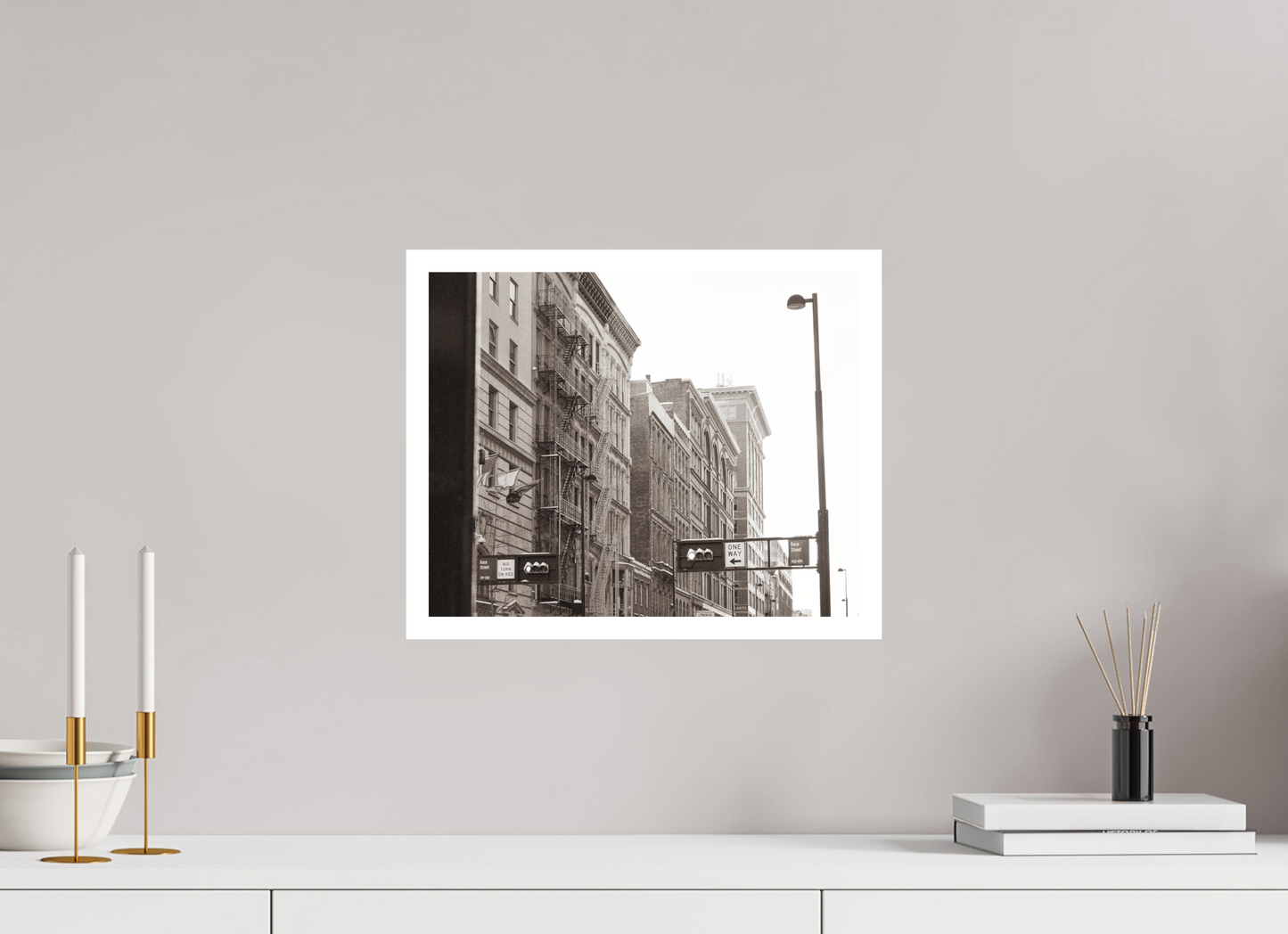 15 x 12″, Photo Rag Ultra Smooth 0.79'' Border Race Street No. 2