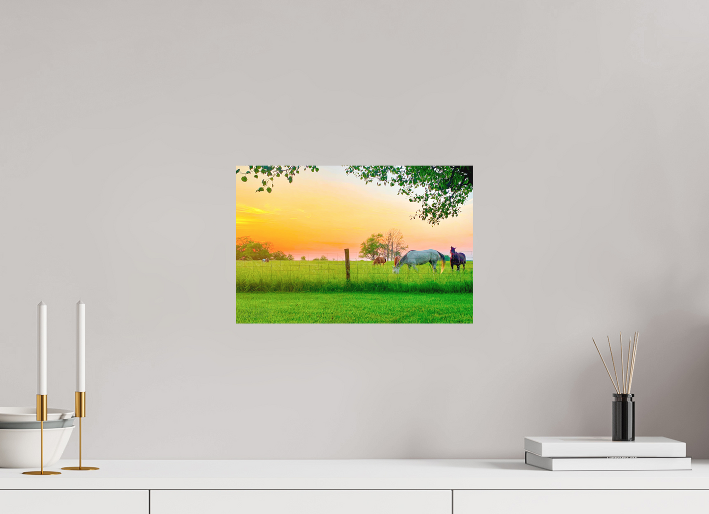 15 x 10″, Photo Rag Bright White A Beautiful Evening